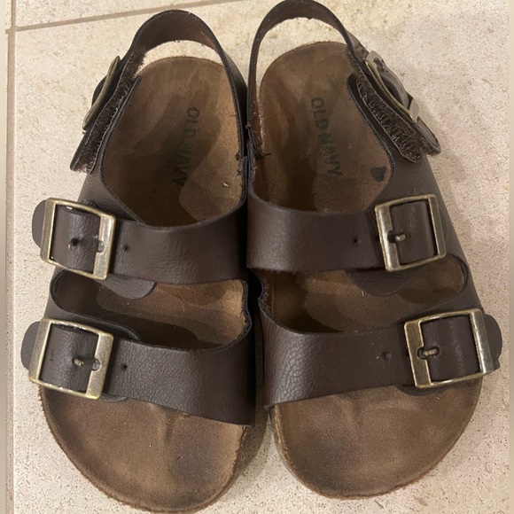 Toddler 7c Brown Sandals - Picture 1 of 6